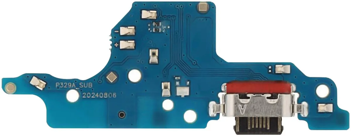 Motorola Moto G15 USB-C Oplaadconnector Blauw