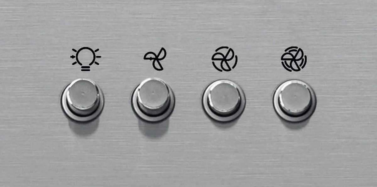 Whirlpool AKR 559/3 IX Wandschouw Afzuigkap - 430 m³/u