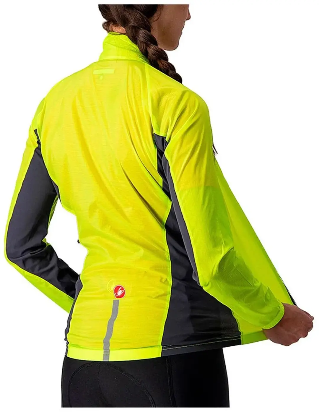 Castelli Squadra Stretch Windjack Dames - S - afbeelding 3 van 3