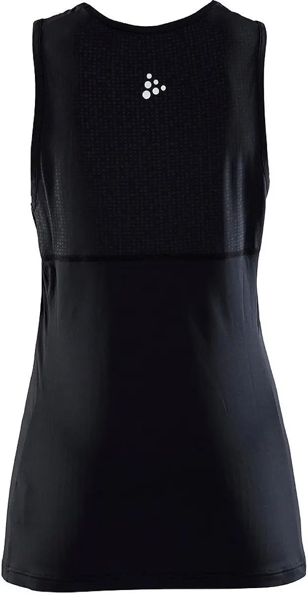 Craft Rush Slim Singlet Dames L - Zwart - afbeelding 2 van 4