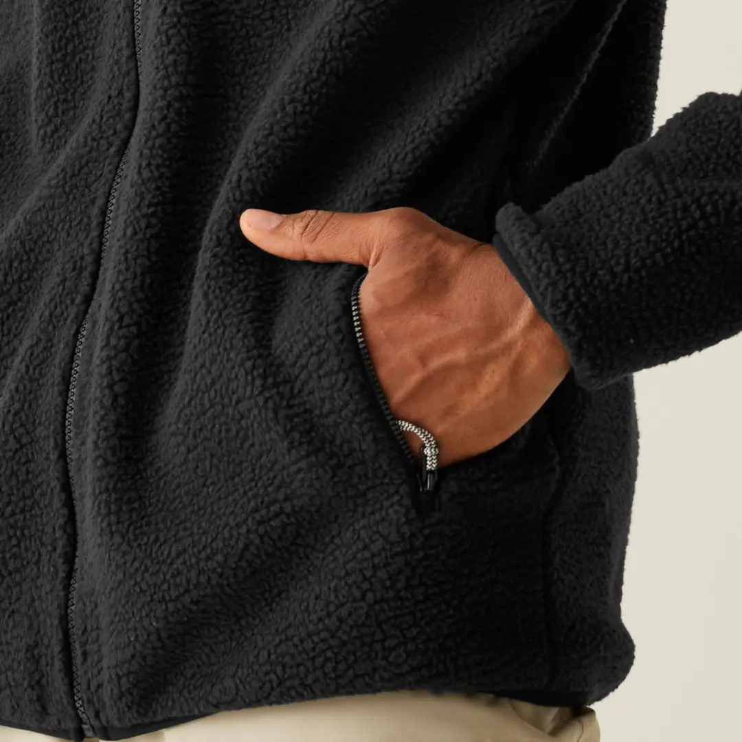Dare 2b Camber Fleece Vest - Zwart - afbeelding 6 van 6