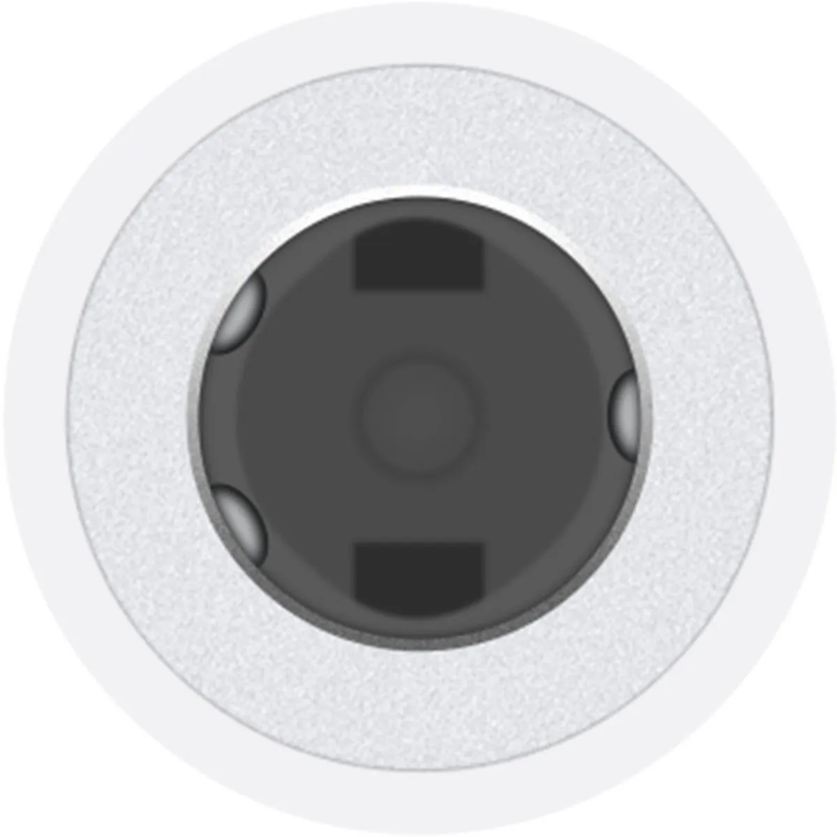 Apple MU7E2ZM/A kabeladapter/verloopstukje 3.5mm USB-C Wit