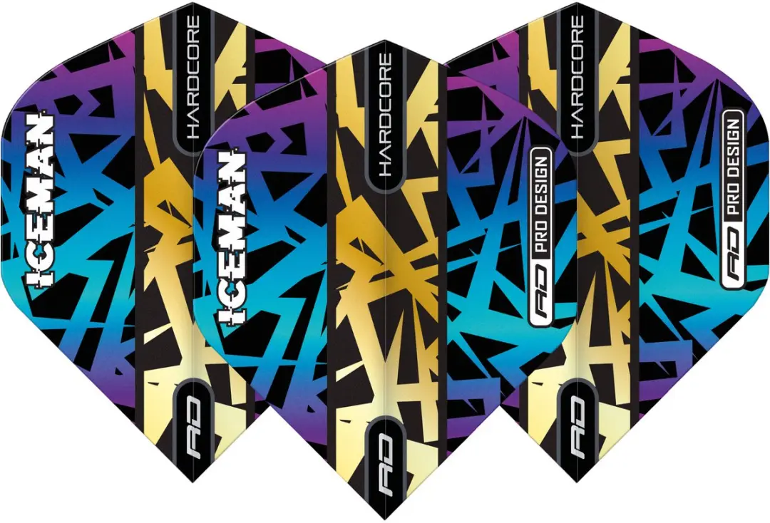 Red Dragon Gerwyn Price Hardcore Premium Rainbow & Gold