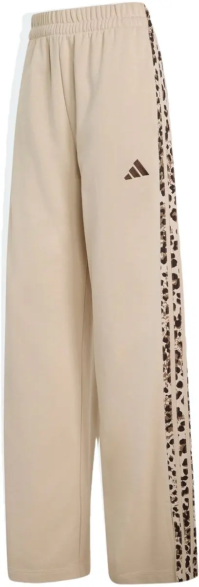 Adidas Seasonal Essentials Animal Print 3-Stripes Trainingsbroek M - Beige - afbeelding 5 van 6