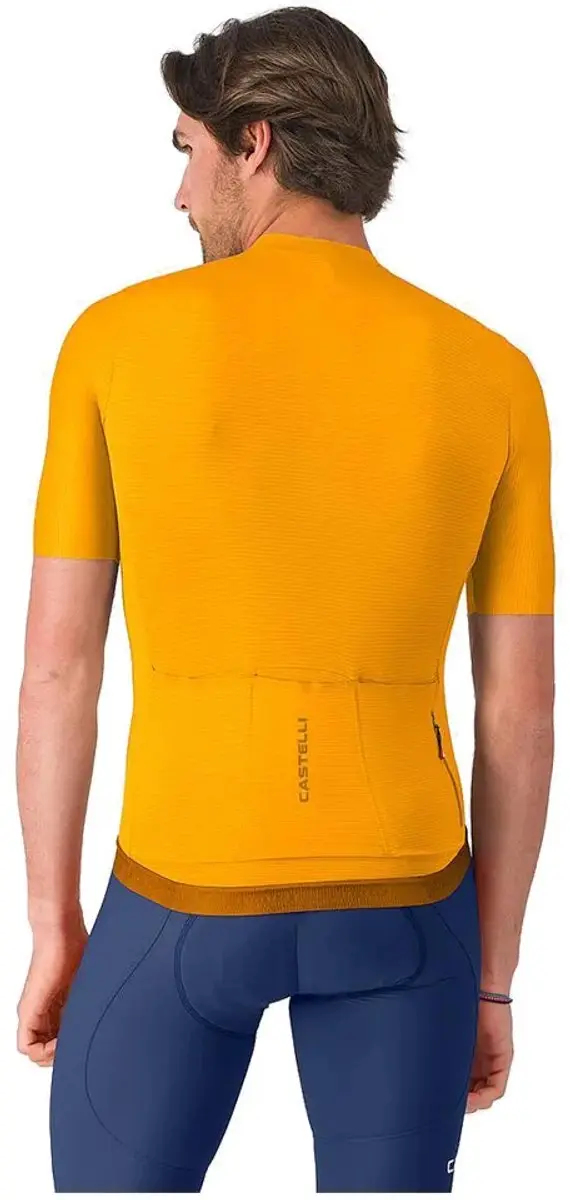 Castelli Espresso 2 Wielertrui - Korte mouw - XL - Oranje - afbeelding 4 van 4