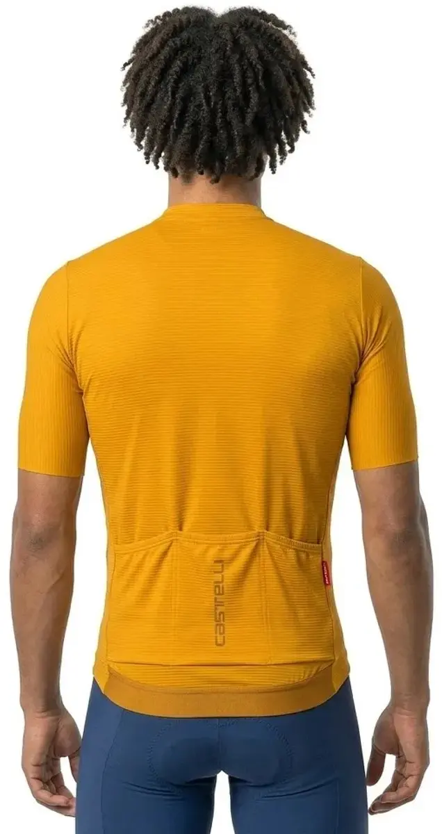 Castelli Espresso 2 Wielertrui - Korte mouw - XL - Oranje - afbeelding 2 van 4