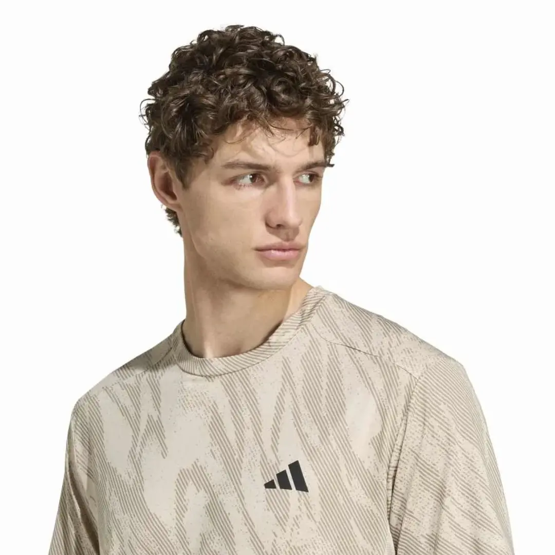Adidas Cool Intensity T-shirt - M - Khaki - afbeelding 3 van 4