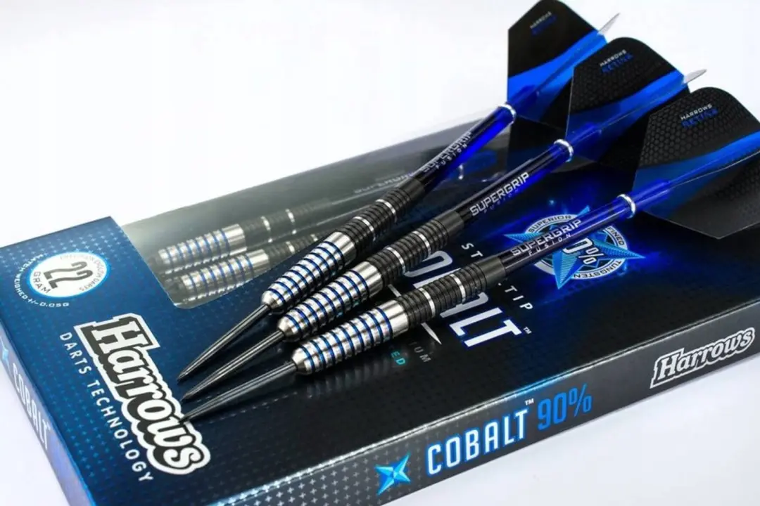 Harrows Kobalt 90% Steeldarts 26g - afbeelding 2 van 6