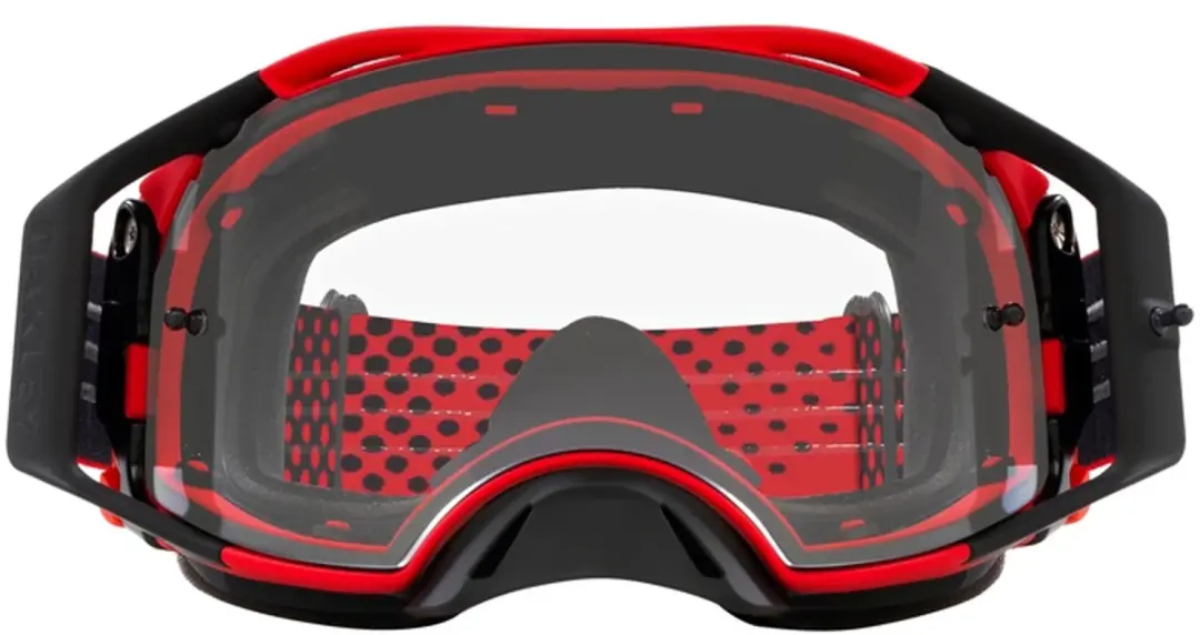 Oakley Airbrake MX Motocrossbril - Rood - afbeelding 4 van 6