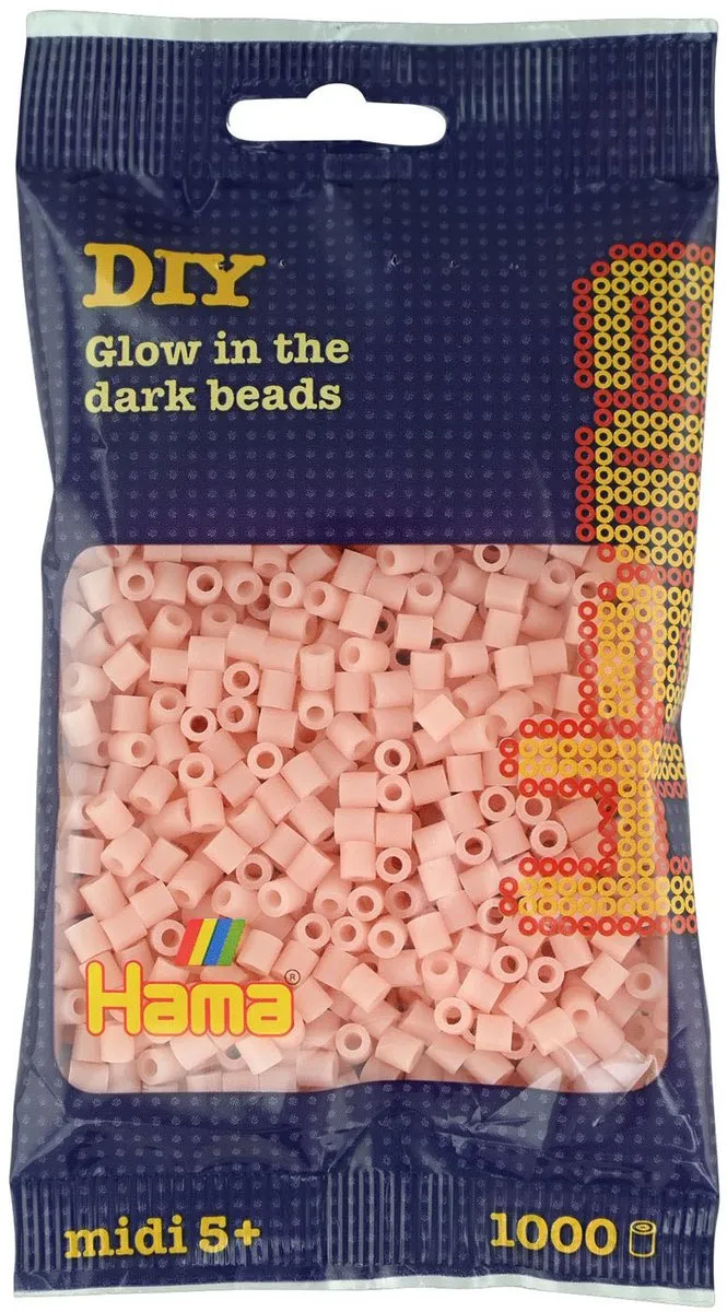 Hama Strijkkralen Rood 1000 Stuks