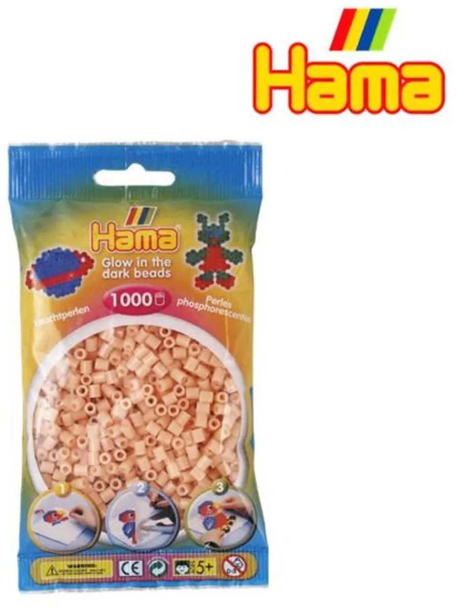 Hama Strijkkralen Rood 1000 Stuks