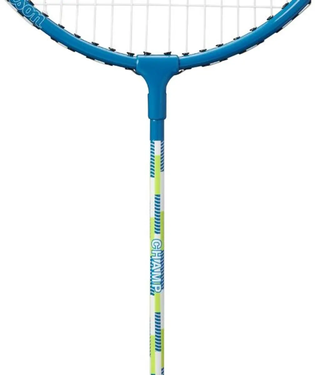 Wilson Champ 90 Badmintonracket - Blauw/Wit - afbeelding 4 van 6