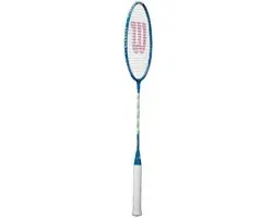 Wilson Champ 90 Badmintonracket - Blauw/Wit - afbeelding 6 van 6