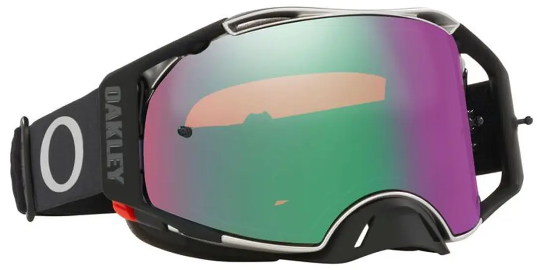 Oakley Airbrake MX Tuff Blocks Motormasker - Gun-metal - afbeelding 5 van 6