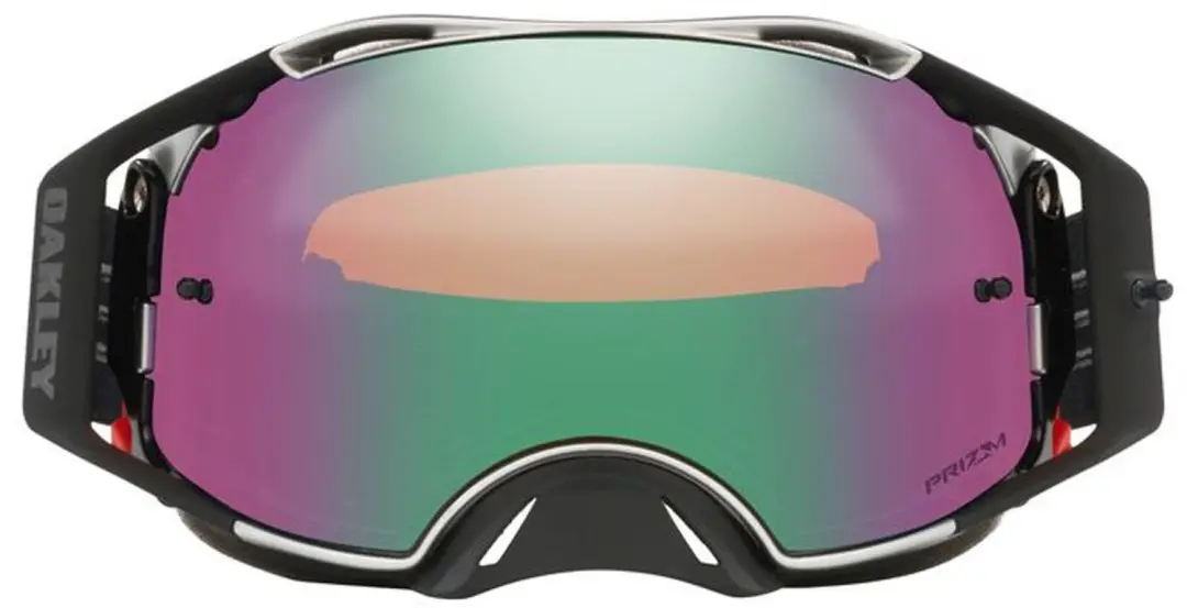 Oakley Airbrake MX Tuff Blocks Motormasker - Gun-metal - afbeelding 6 van 6
