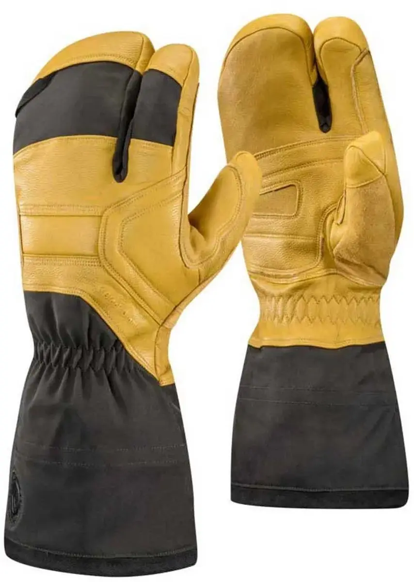 Black Diamond Guide Finger Handschoenen - Geel XL - afbeelding 3 van 4