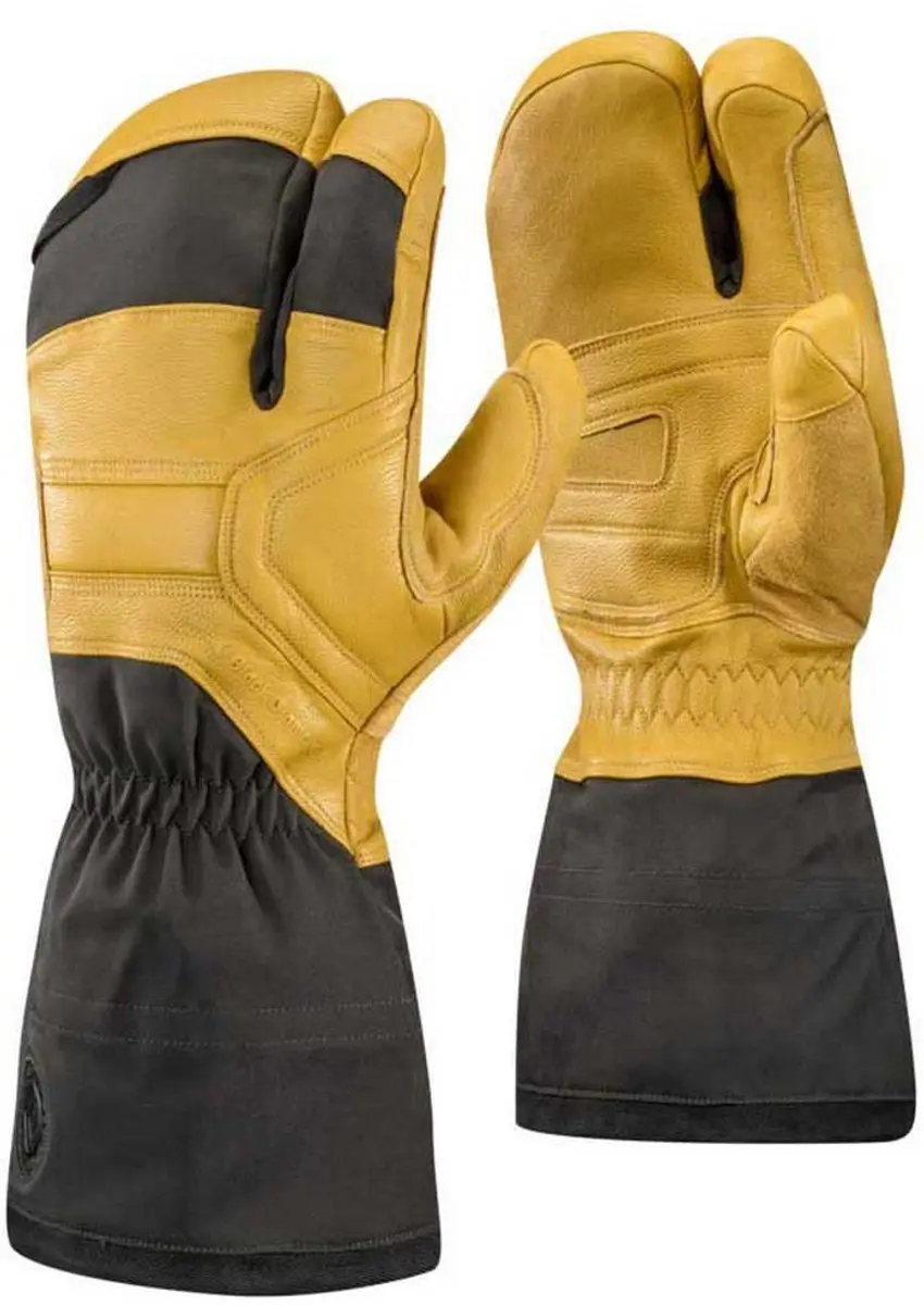 Black Diamond Guide Finger Handschoenen - Geel XL - afbeelding 2 van 4
