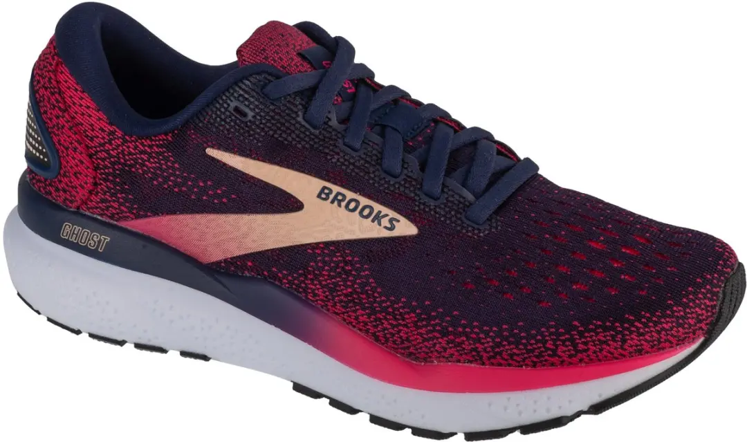 Brooks Ghost 16, Vrouwen, Marineblauw, Hardloopschoenen, maat: 37,5
