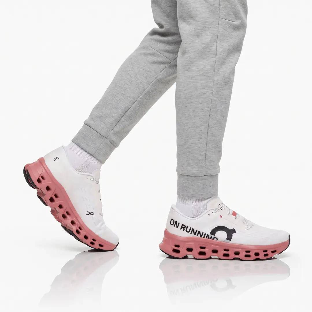 ON Running Cloudmonster 3 Heren Hardloopschoenen 45 - Wit - afbeelding 2 van 5