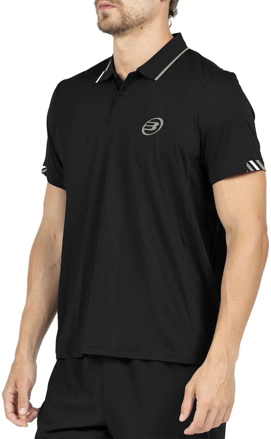 Polo Bullpadel Tasel 005 Negro S