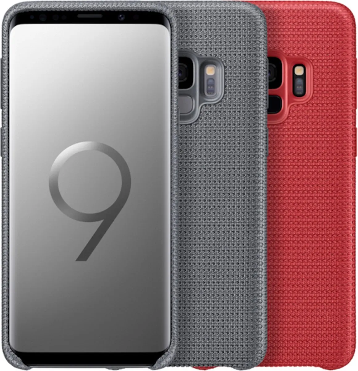 Samsung Hyperknit Hoesje SM-G960 - Rood - afbeelding 6 van 6