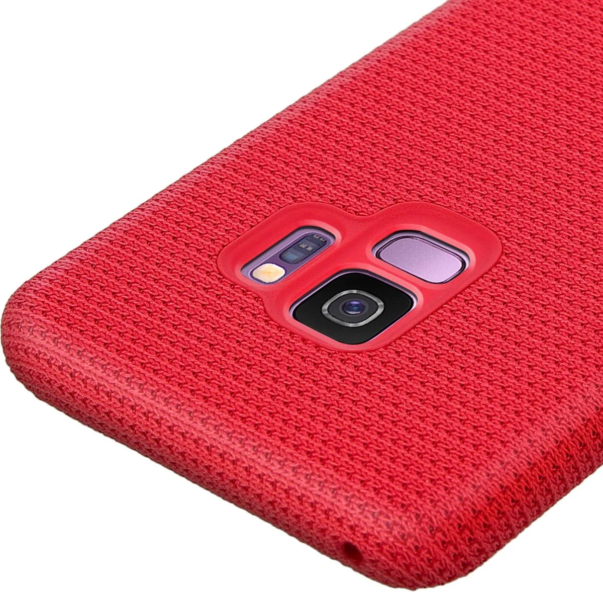 Samsung Hyperknit Hoesje SM-G960 - Rood