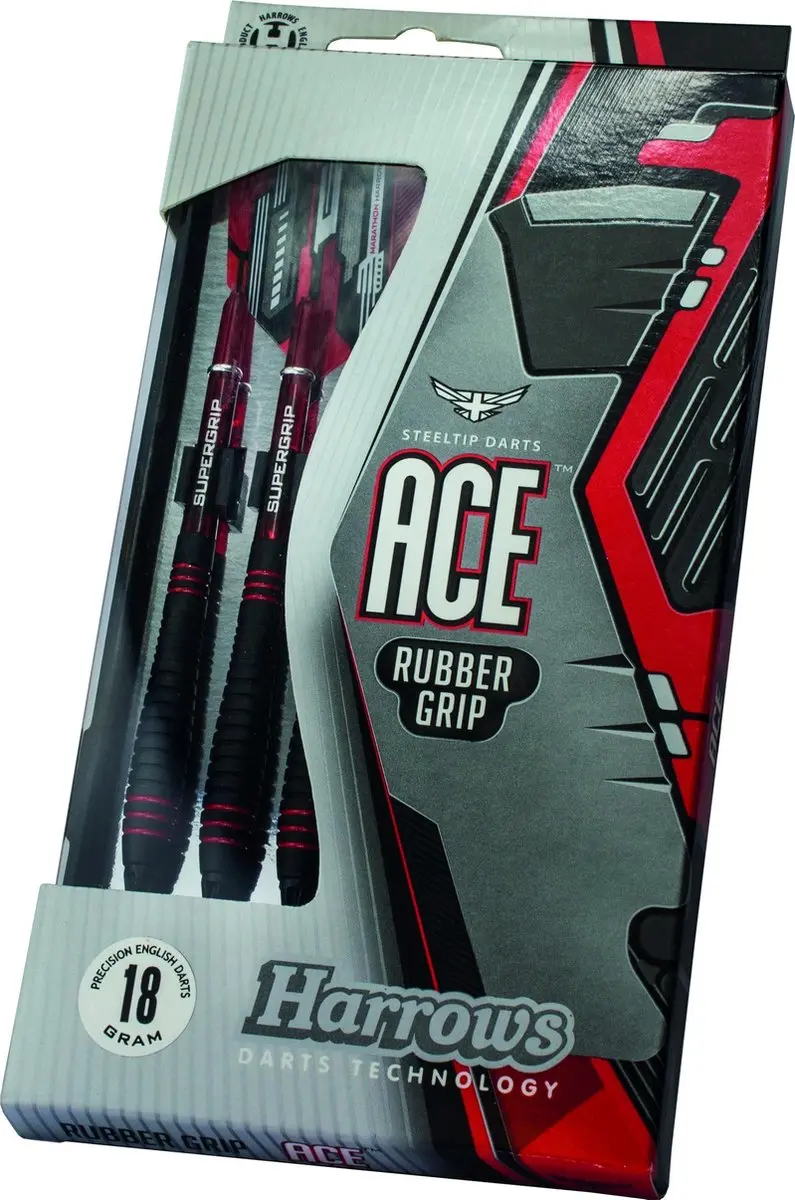 Harrows Ace 16gr Soft Rubbergrip