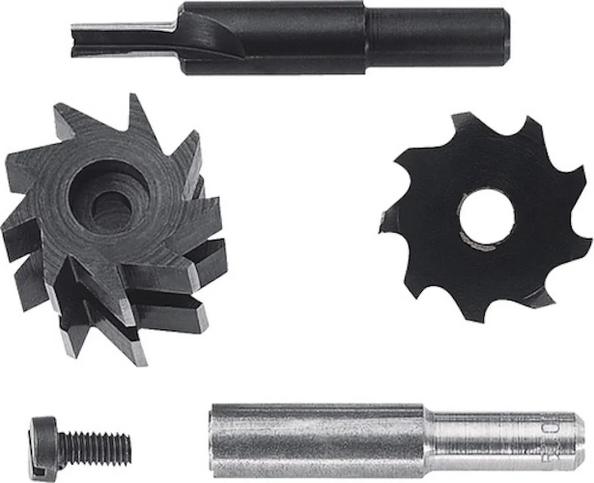 Wolfcraft Universele Frees-set WS 4-delig 3254000