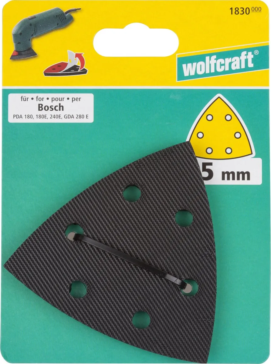 Wolfcraft Schuurzool voor Bosch Delta - 1830000