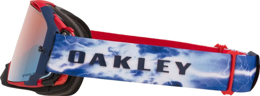 Oakley Airbrake MX Motocrossbril - Maxime Renaux Matte Navy - afbeelding 5 van 6