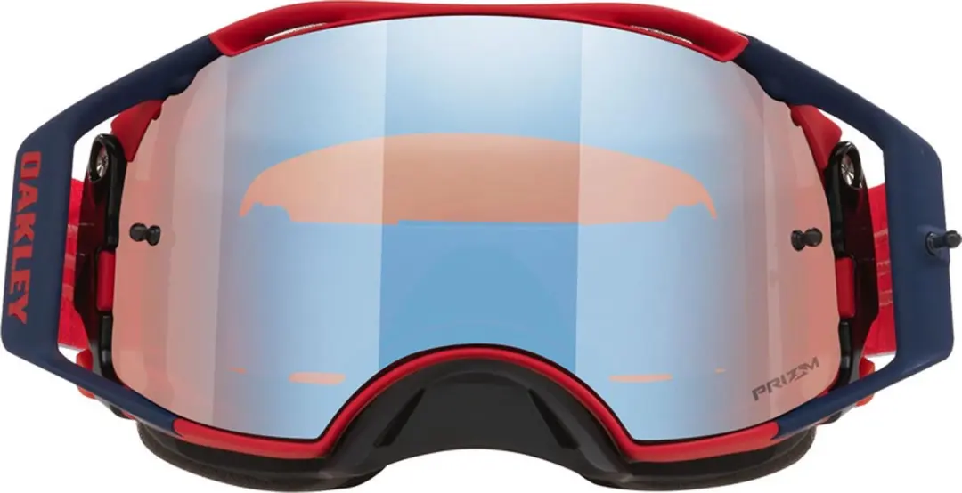 Oakley Airbrake MX Motocrossbril - Maxime Renaux Matte Navy - afbeelding 4 van 6
