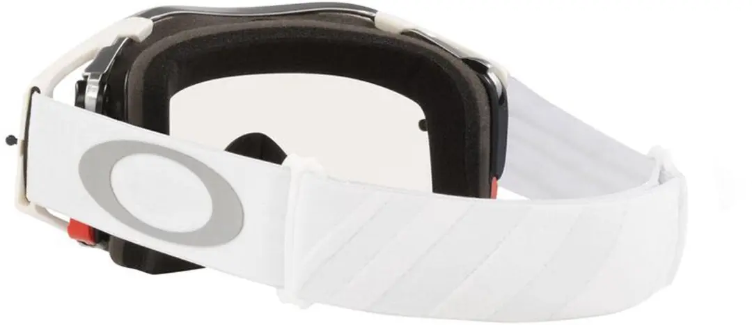 Oakley Airbrake MX Tuff Blocks Crossbril - Wit - afbeelding 5 van 6