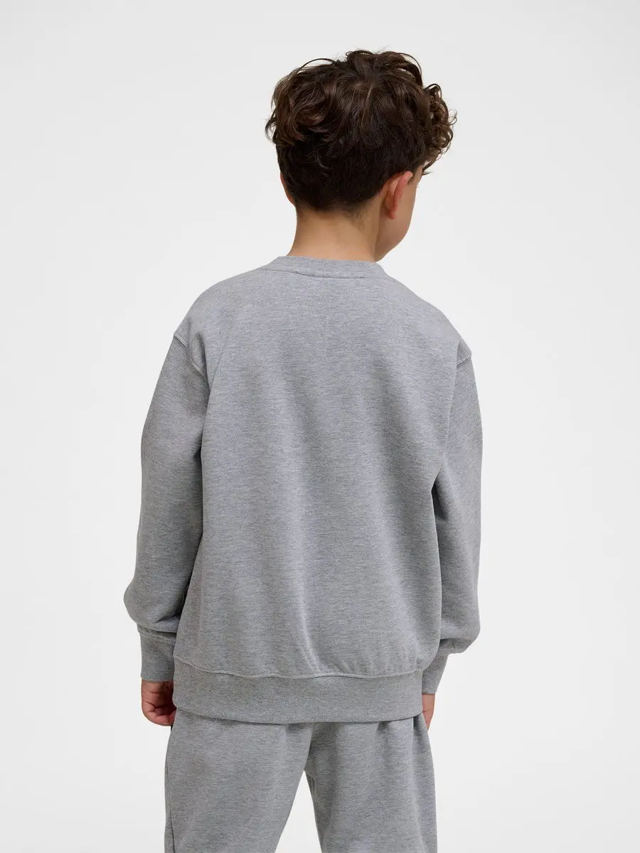 Hummel Hmlclean Sweatshirt 116 - Grijs melange - afbeelding 6 van 6