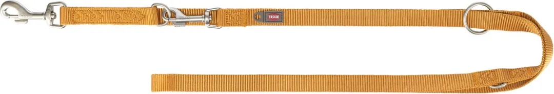 Trixie Hondenriem Premium Verstelbaar - 200x2,5cm - Curry Geel - afbeelding 3 van 4