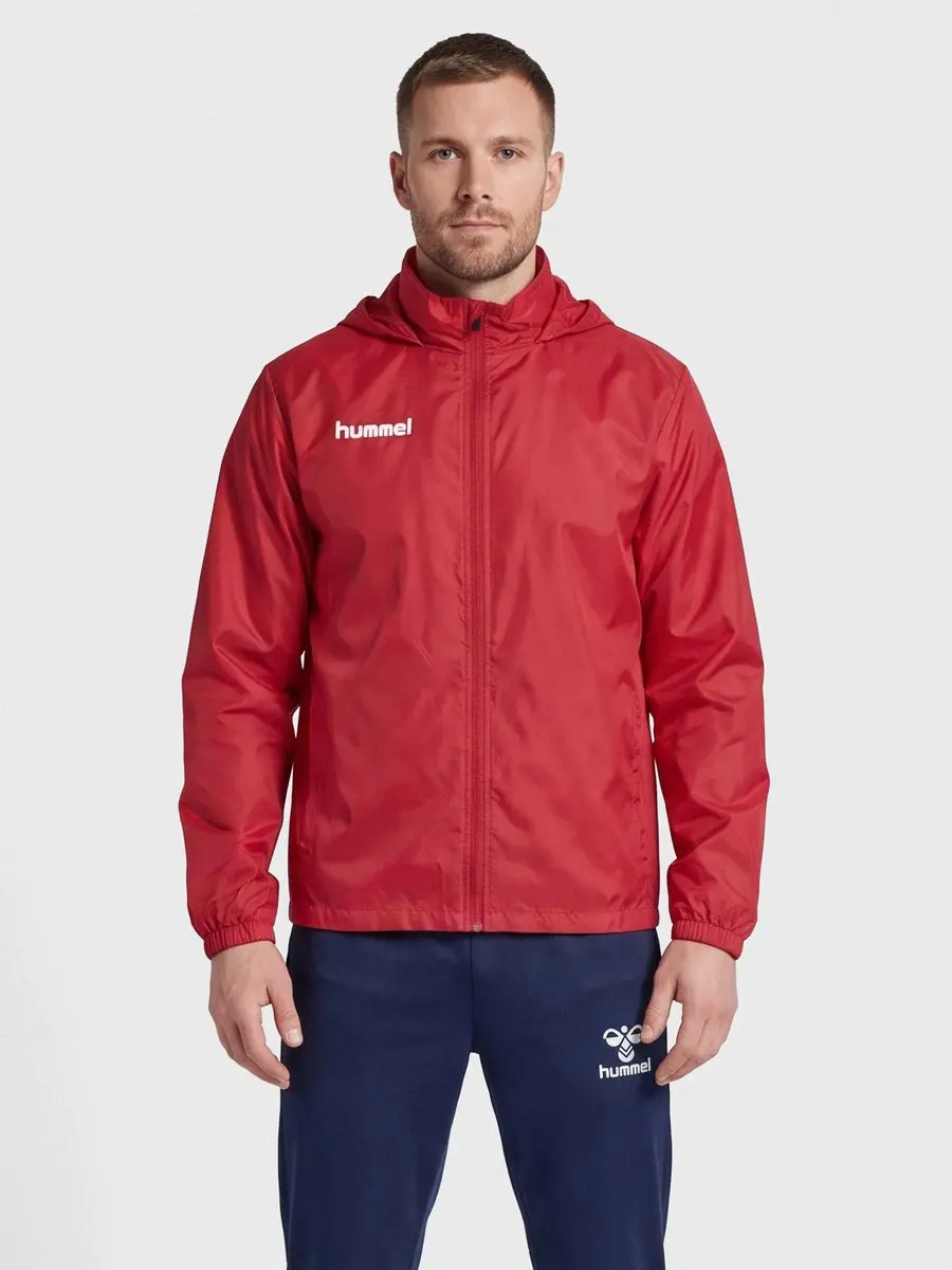 Hummel Hmlpromo Rain Jas - TRUE RED - S - afbeelding 6 van 6