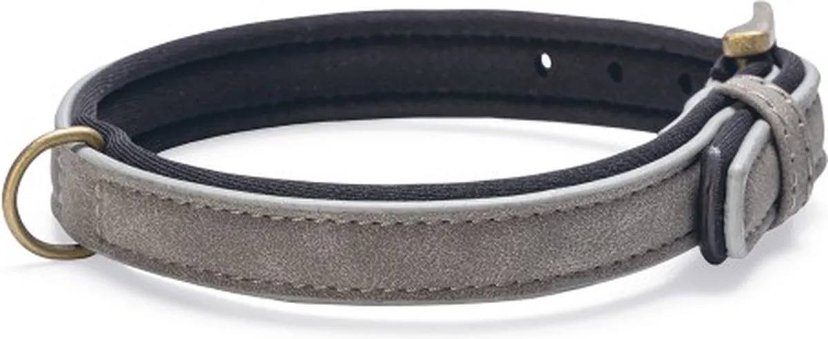 Beeztees Balacron Ax Halsband Hond - Grijs - 29-35cm x 15mm