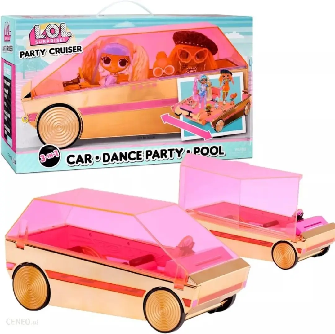 LOL! Surprise! Party Cruiser Poppenauto