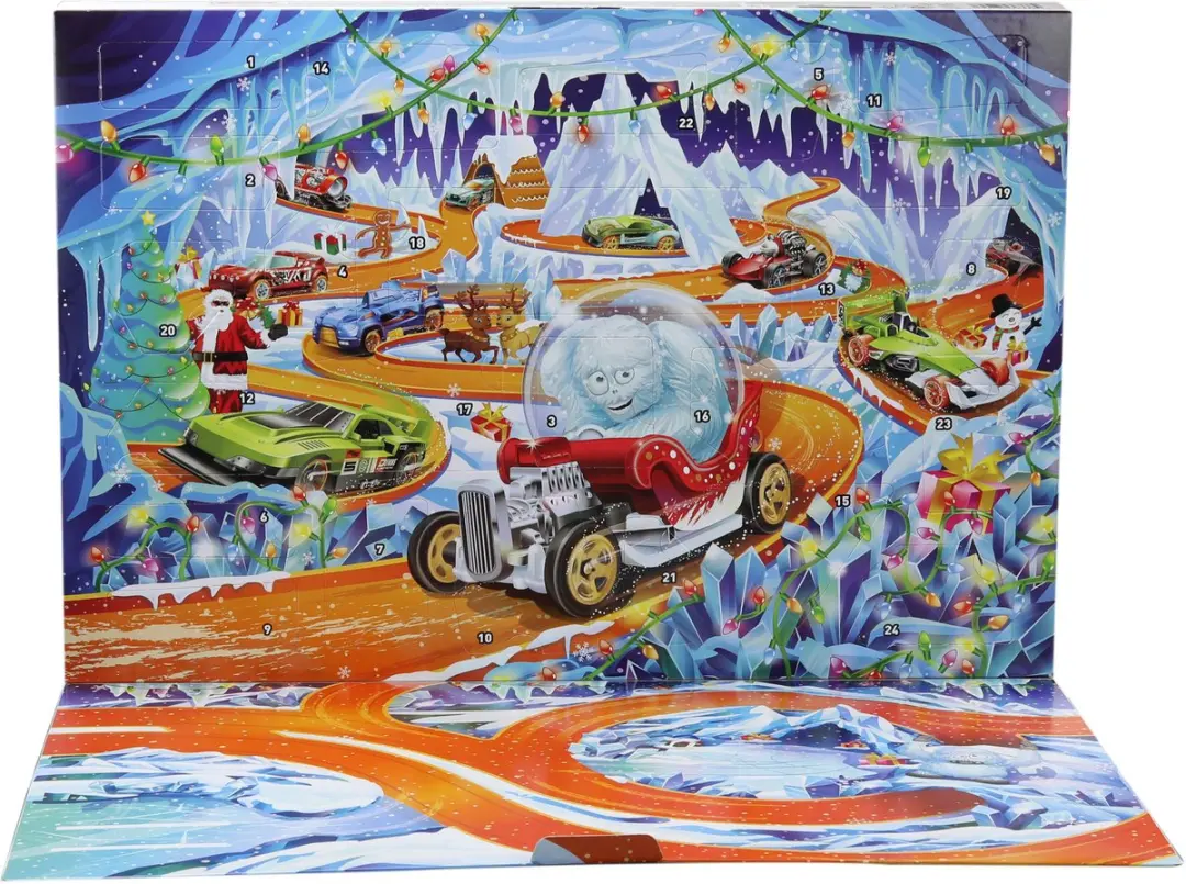 Hot Wheels Adventskalender JLG41 - afbeelding 3 van 6