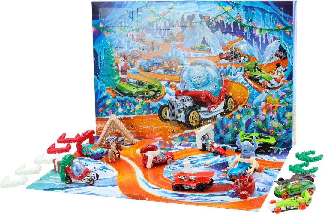 Hot Wheels Adventskalender JLG41 - afbeelding 4 van 6