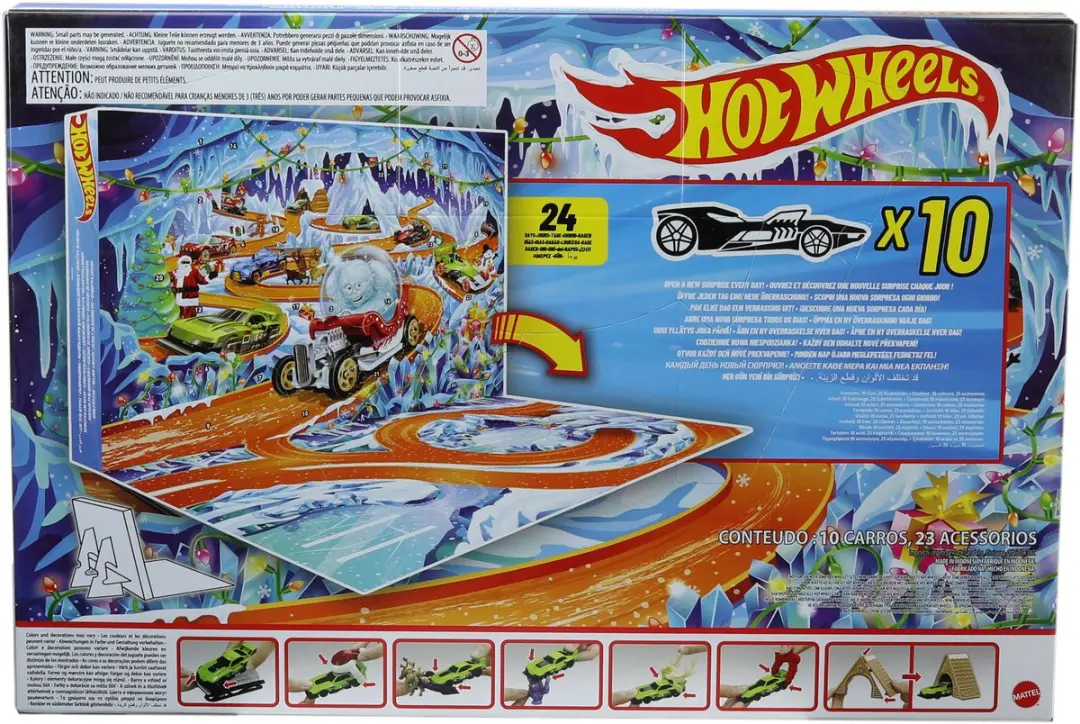 Hot Wheels Adventskalender JLG41 - afbeelding 5 van 6