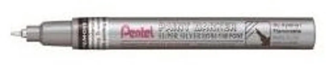 Pentel MFP10-Z verf-stift Zilver 12 stuk(s)