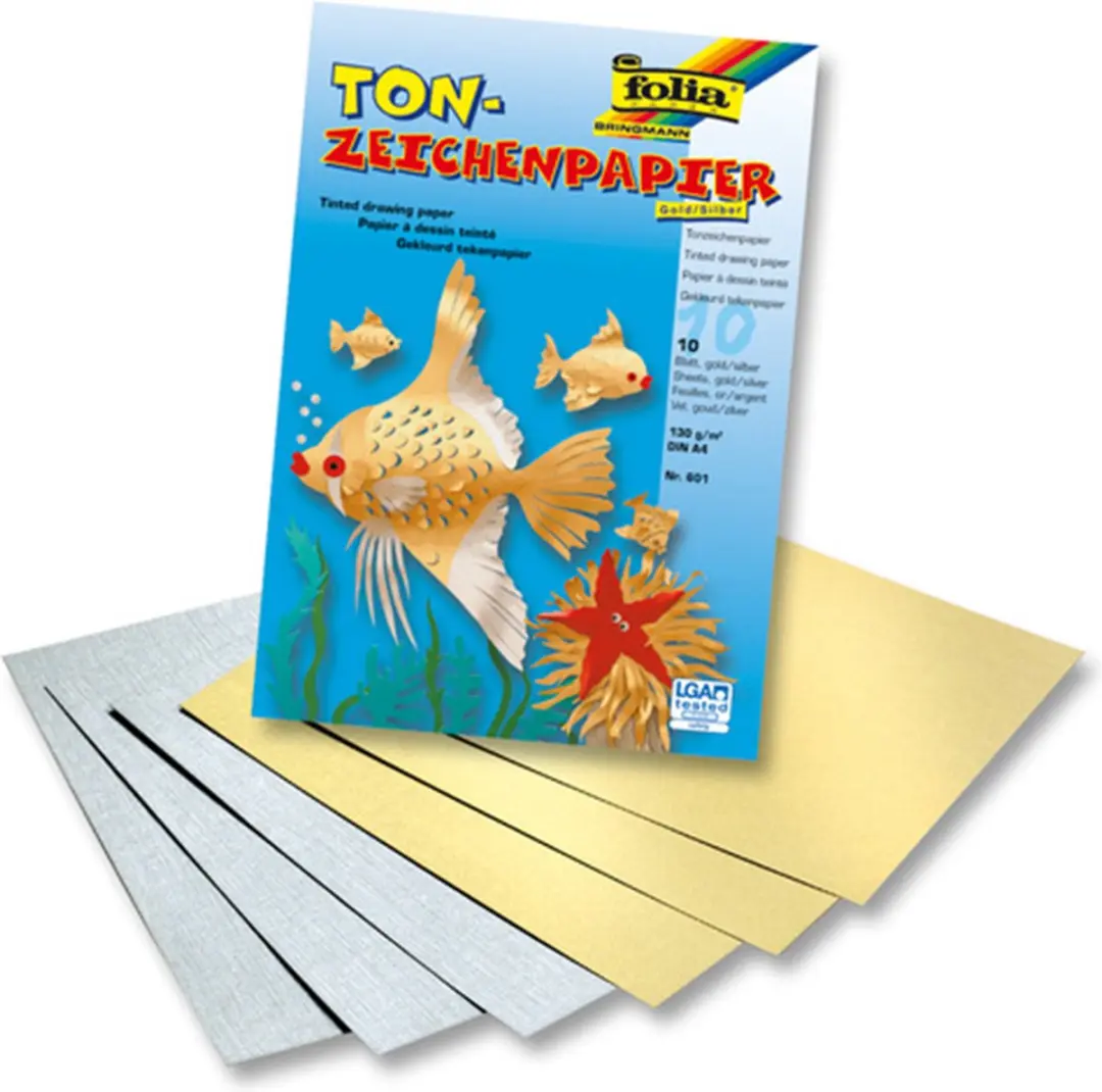 Tekenblok Folia A4, 10 vel