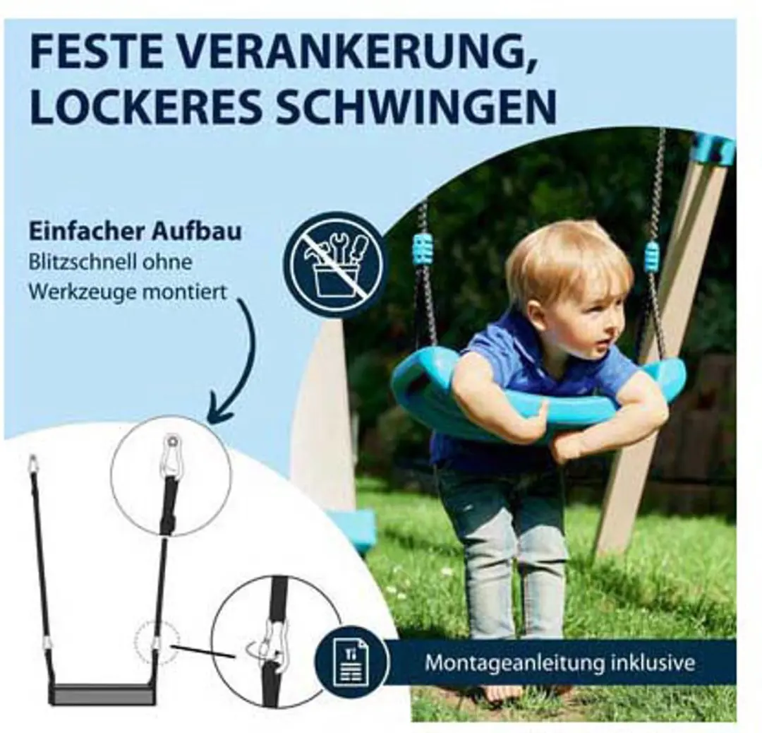 Hudora Schommelstoel Comfort 72180 - Multi kleuren - afbeelding 2 van 6