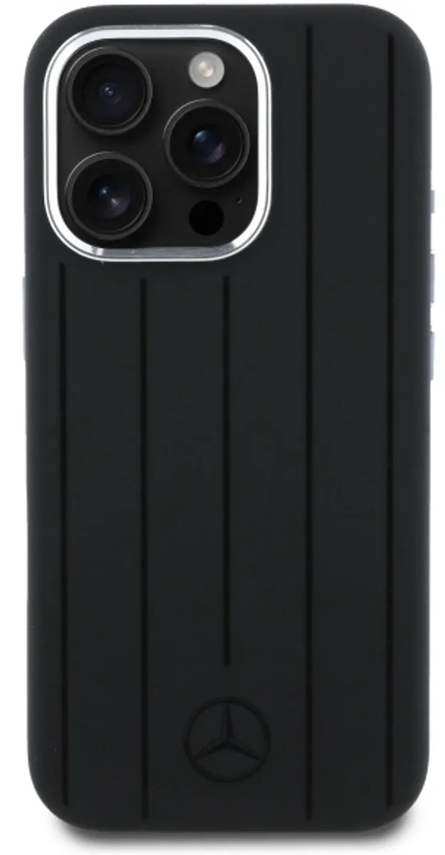 Mercedes Hardcase Hoesje iPhone 16 Pro 6.3 - Siliconen - Transparent