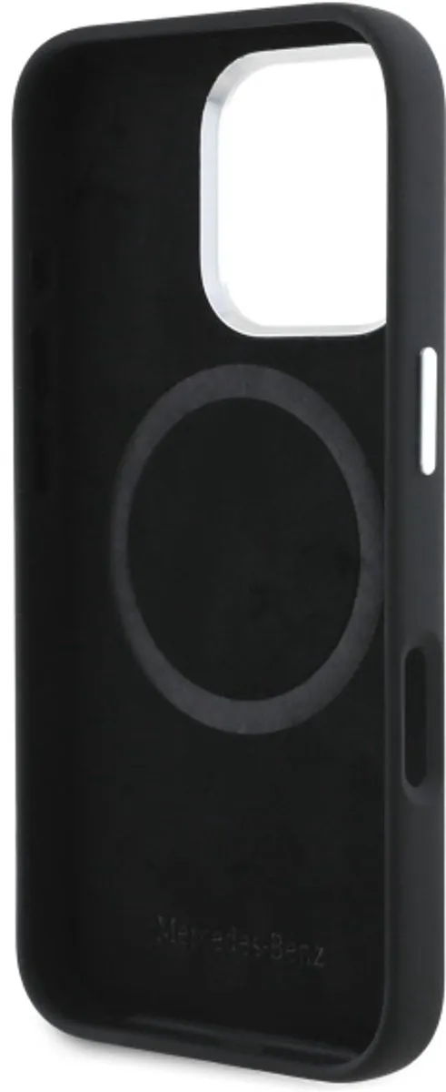 Mercedes Hardcase Hoesje iPhone 16 Pro 6.3 - Siliconen - Transparent