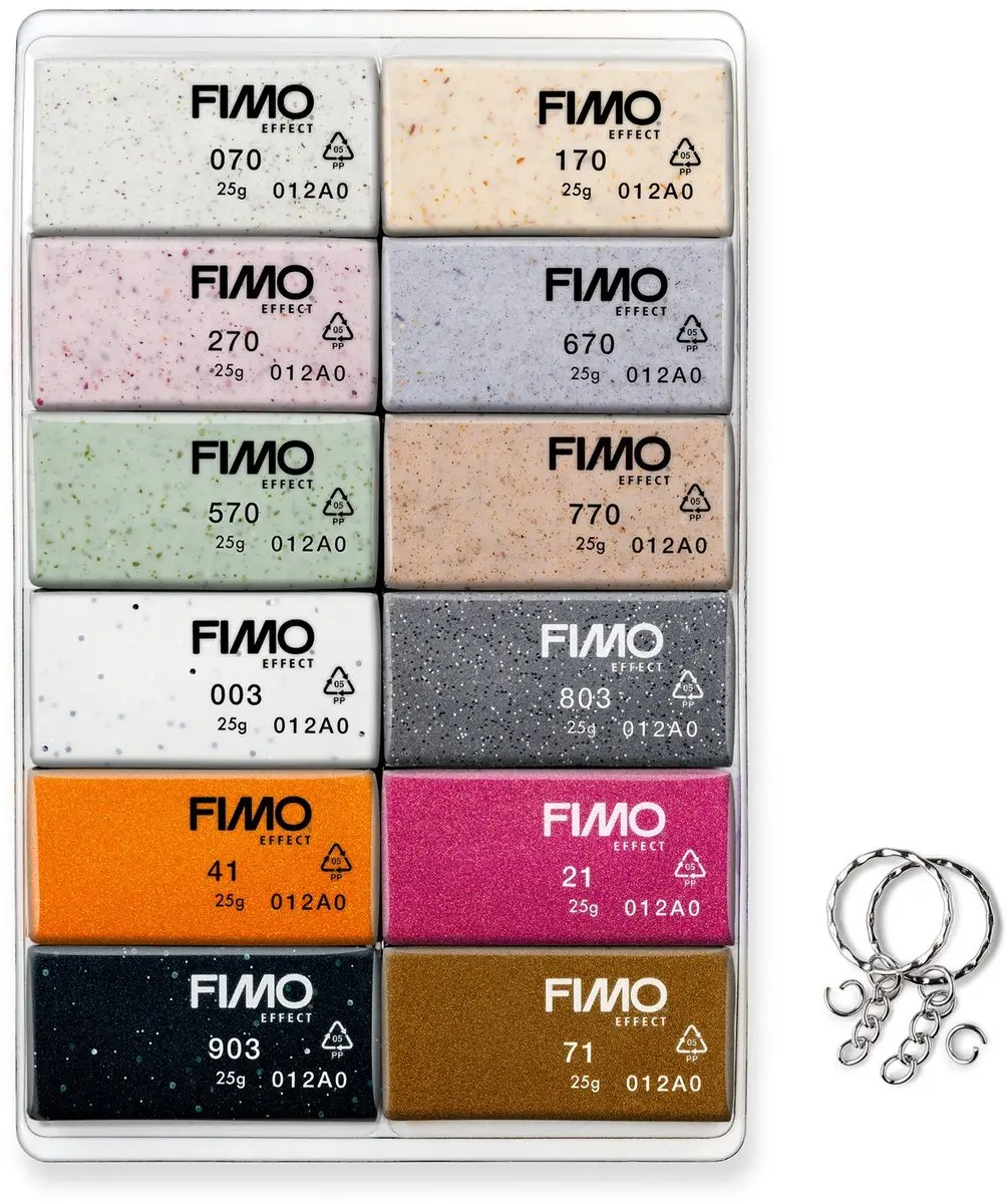 STAEDTLER FIMO Effect Boho Boetseerklei - 14x25g - afbeelding 2 van 2