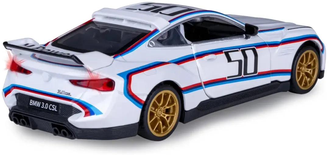 Jamara BMW 3.0 CSL Modelauto 1:34 - Wit - afbeelding 3 van 6