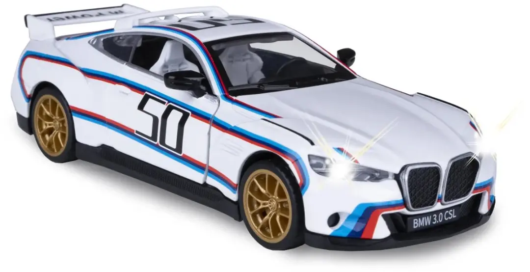 Jamara BMW 3.0 CSL Modelauto 1:34 - Wit - afbeelding 5 van 6
