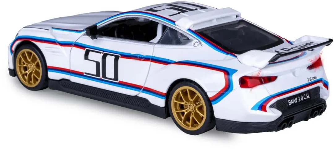 Jamara BMW 3.0 CSL Modelauto 1:34 - Wit - afbeelding 2 van 6