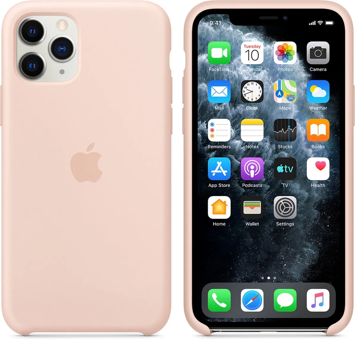 Apple Siliconen Hoesje iPhone 11 Pro MWYM2ZM/A - Rozenkwarts
